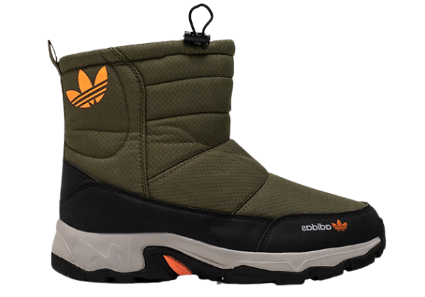 Сапоги дутики Adidas Winter Black Geen